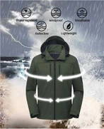 Chaqueta militar Softshell para hombre
