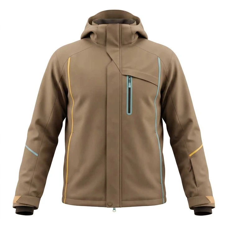 Chaqueta de esquí y nieve con aislamiento para hombre