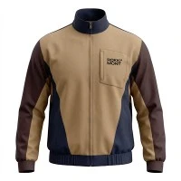Chaqueta deportiva vintage de nailon arrugado