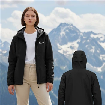 Chaqueta impermeable a prueba de viento Softshell para deportes al aire libre