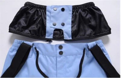 Ski suit blue waist