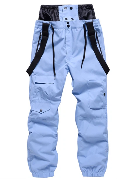 Ski suit blue pants